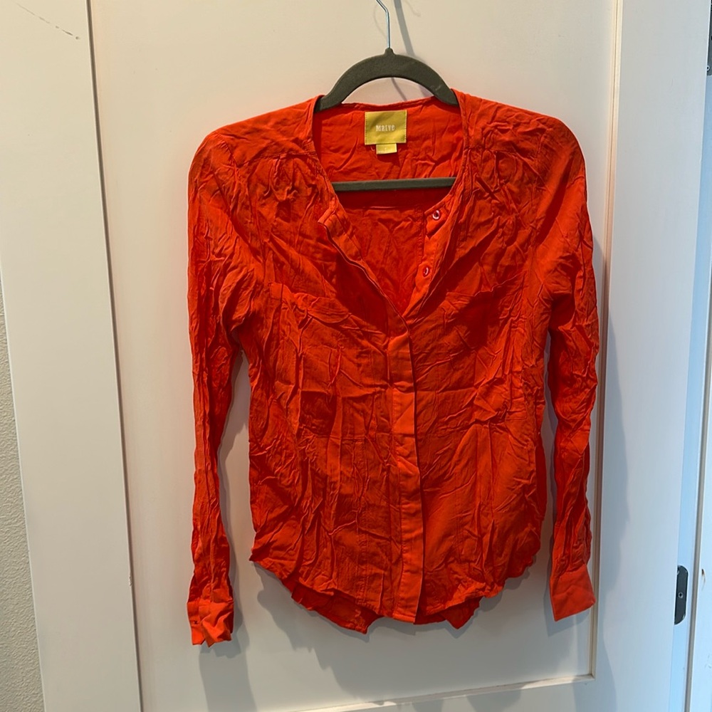 Maeve button down women’s top